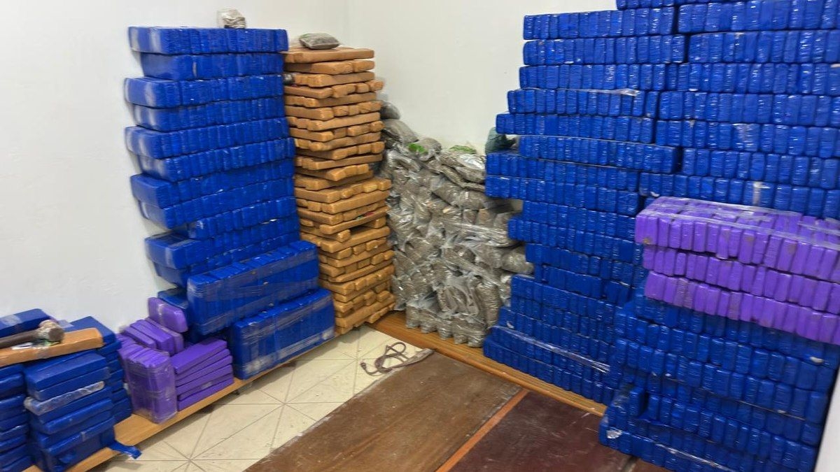 Polícia Civil apreende 1 tonelada de drogas em SP