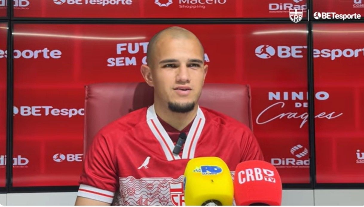 Crystopher se apresenta ao CRB e fala sobre seu papel