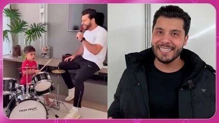 Murilo Huff Prepara Show e Apoia o Filho na Música