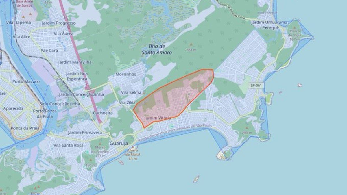 Guarujá sofre com riscos de deslizamentos e alagamentos