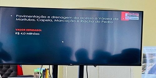 Prefeito Ronaldo Lopes anuncia benfeitorias solicitadas pelo vereador Derivan Thomaz para a Zona Rural