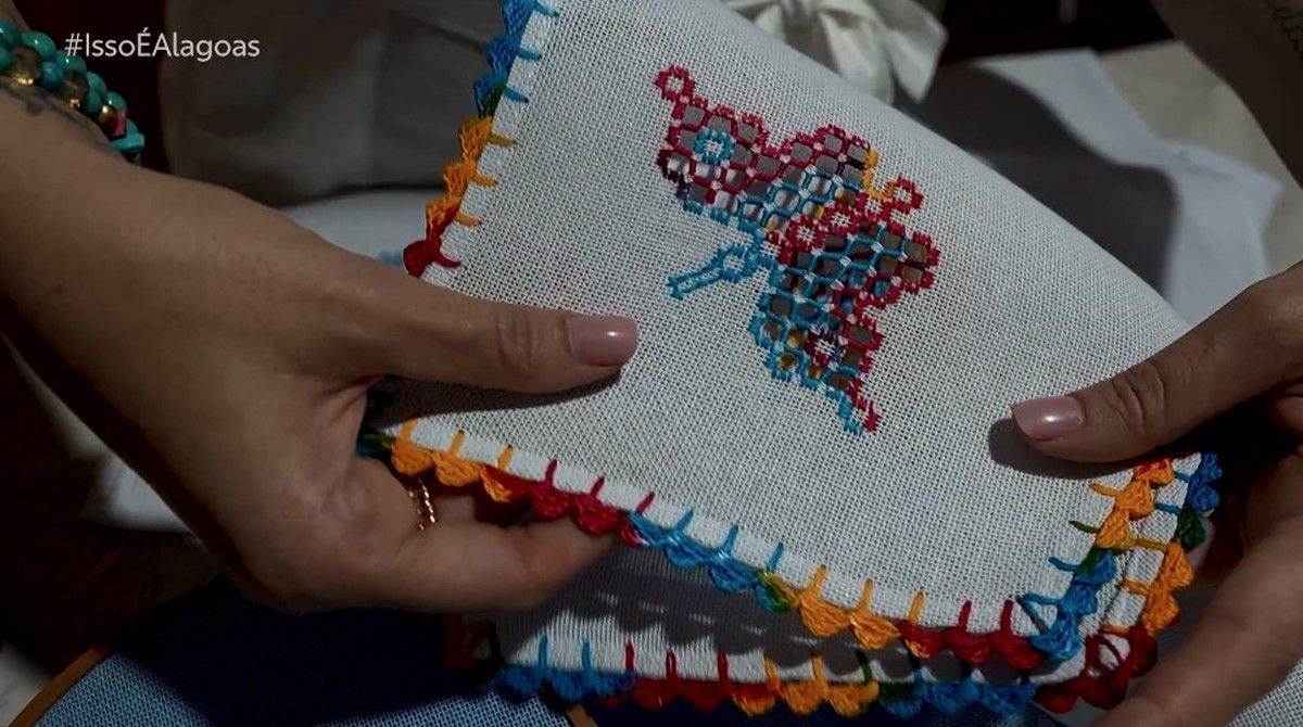 Tradição do bordado redendê em Piranhas, AL