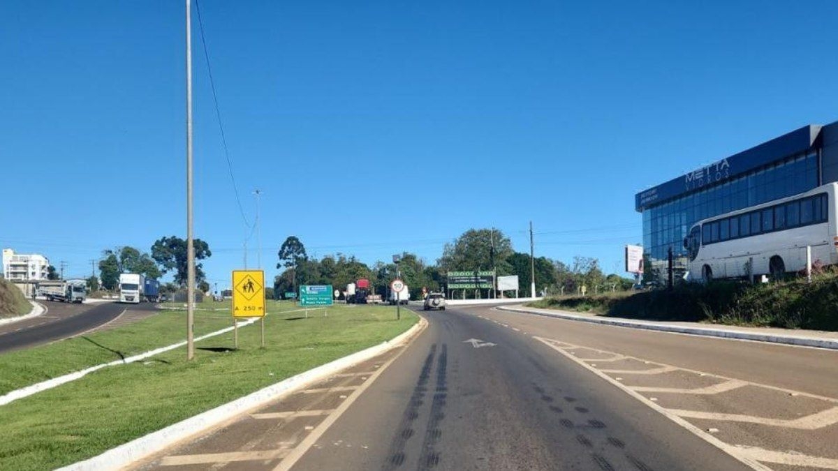 Obras na Transbrasiliana e BR-480 melhoram trafego no RS