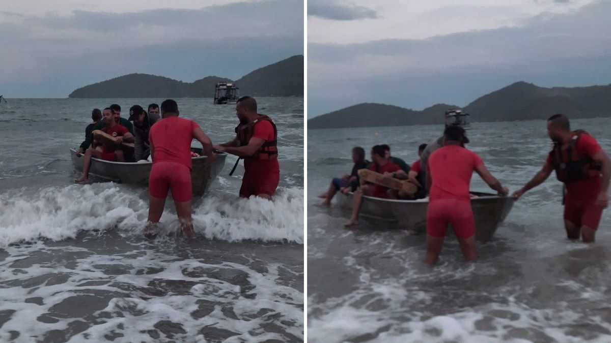 Resgate de família em Ubatuba destaca ação dos bombeiros