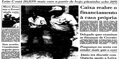 Porque estranhar os deportados algemados e acorrentados aos pés? Em 1980 era normal.