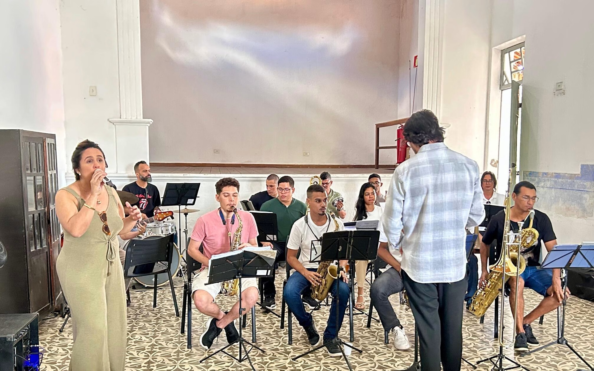 Oficina da Orquestra Som do Nordeste inicia festival em Penedo