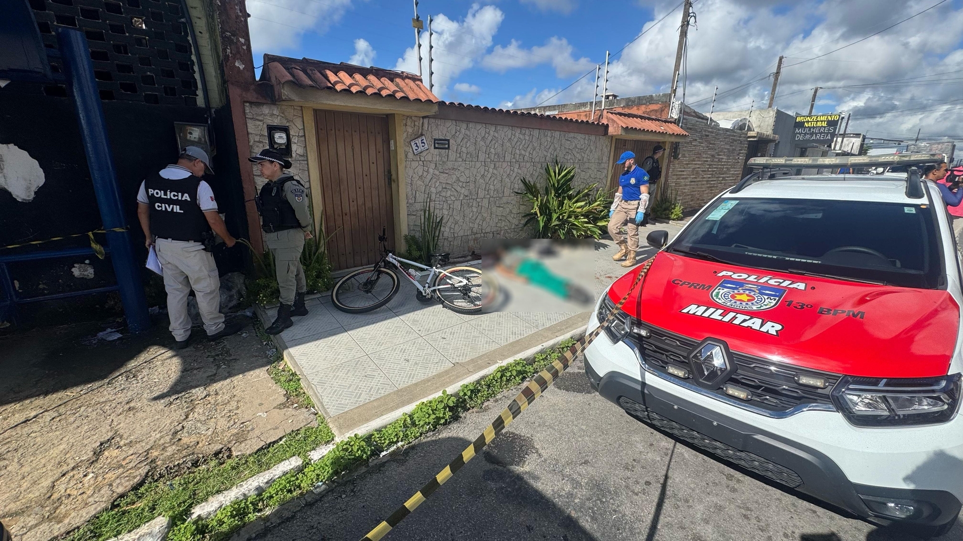 Homem assassinado a tiros a caminho do trabalho em Maceió