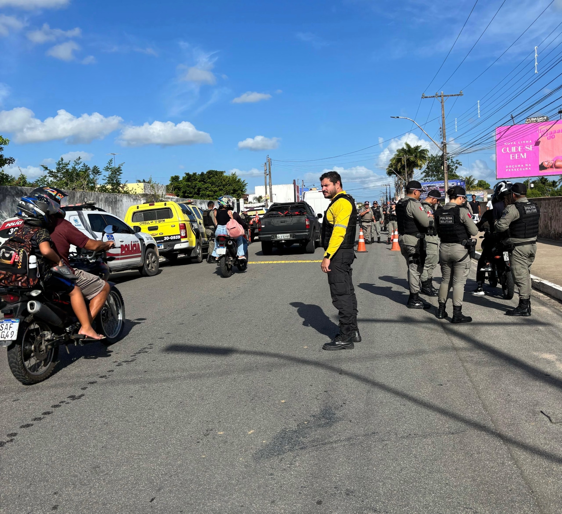 Agentes da SMTT Penedo participam de treinamento com a Polícia Militar de Alagoas para aprimorar fiscalização no trânsito