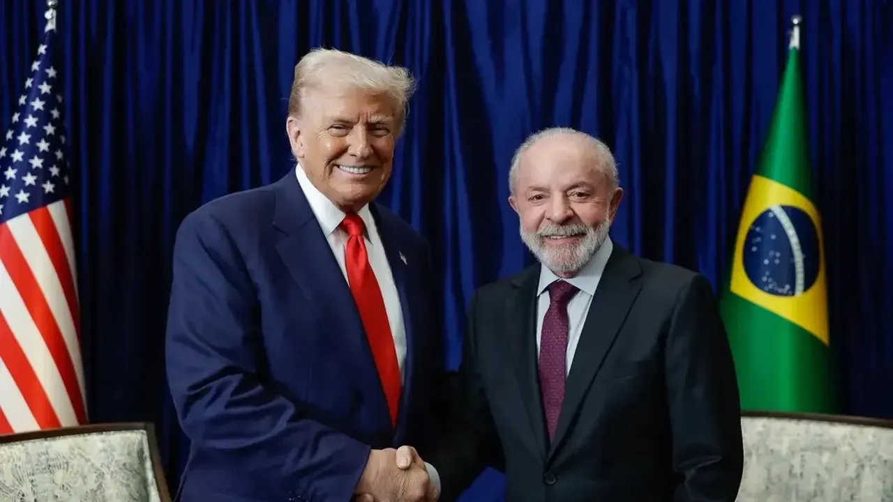 Lula e Trump: recorde nas redes sociais com foto