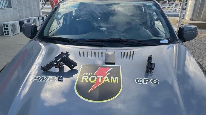 Traficante morto ao reagir a abordagem policial em Maceió