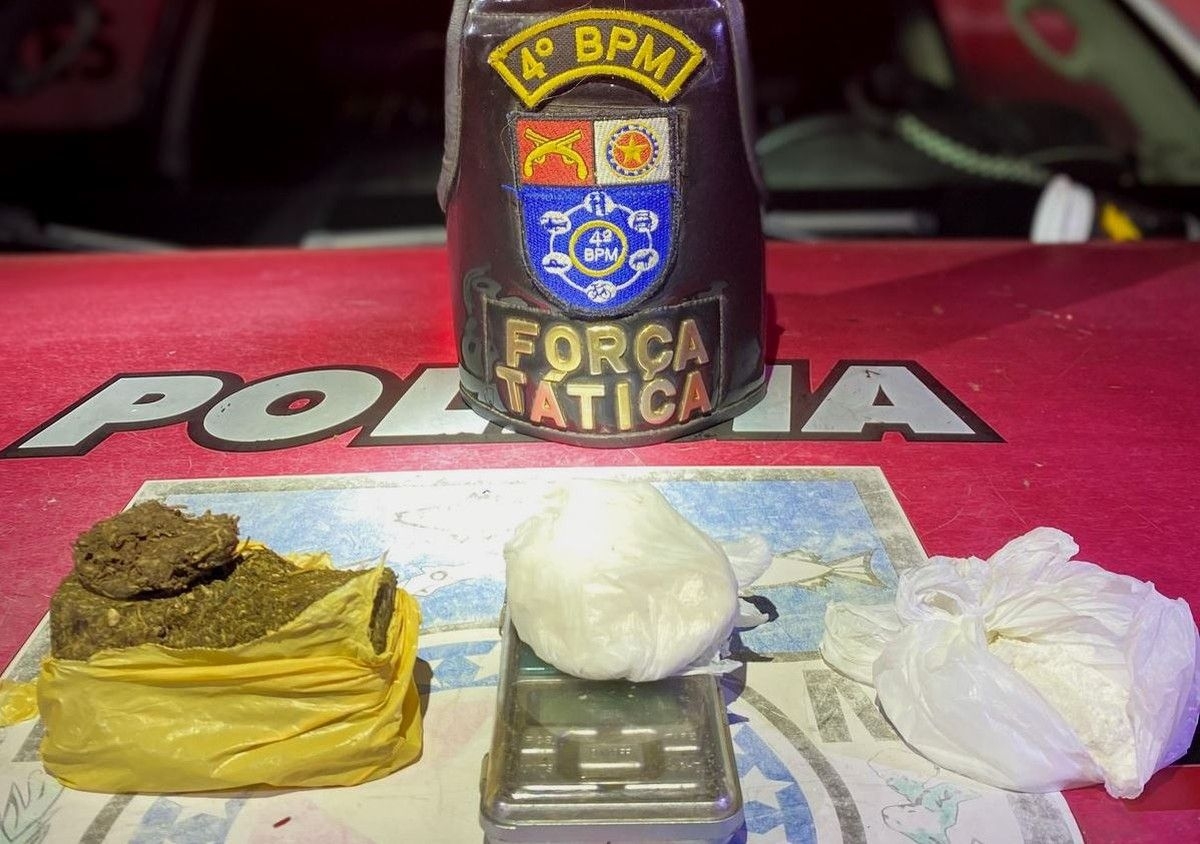 Polícia detém suspeito com drogas em Maceió