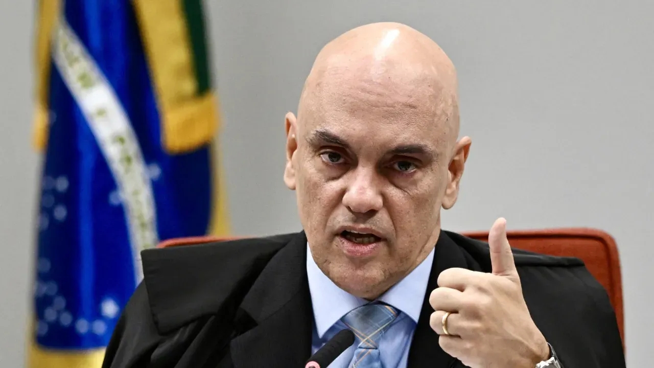 Alcolumbre e Moraes falam sobre combate ao crime organizado
