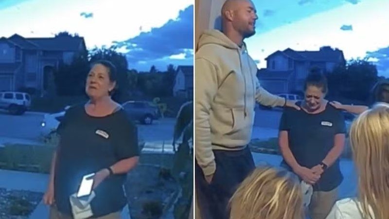 Entregadora viraliza após erro em pedido de pizza