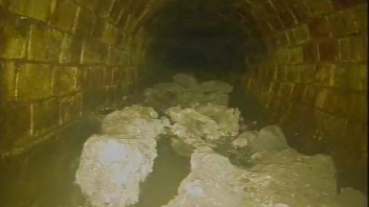 Gigantesco bloco de gordura provoca caos em esgoto na Inglaterra