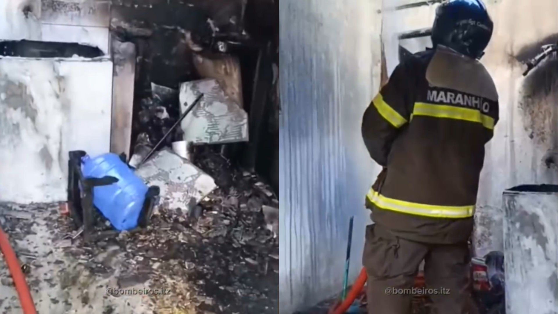 Incêndio em Imperatriz possivelmente causado por curto-circuito