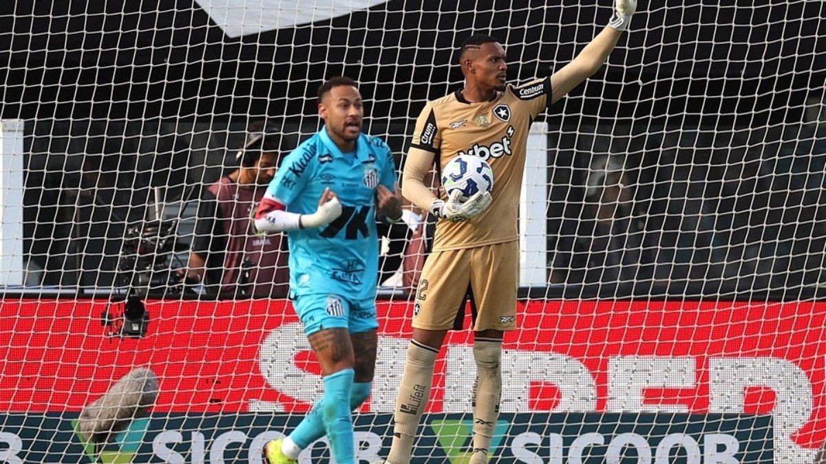 Santos perde para o Botafogo com Neymar expulso