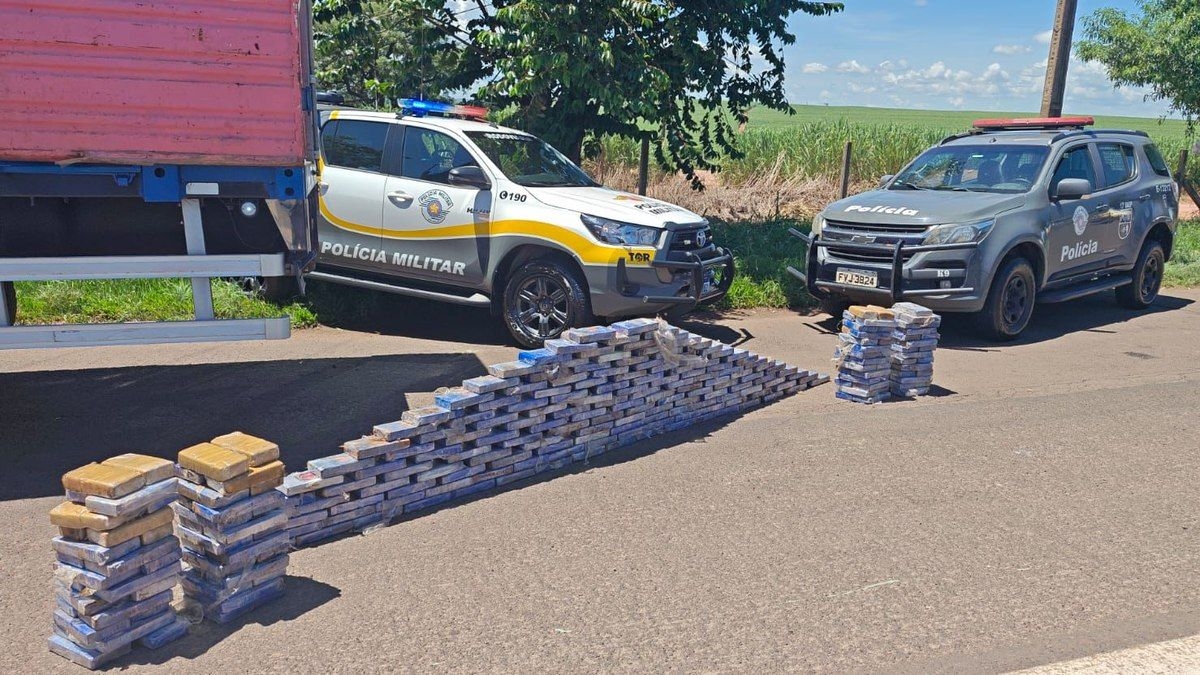 Carga de cocaína avaliada em R$ 13 milhões é apreendida