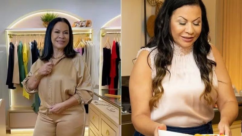 Dona Ruth, mãe de Marília Mendonça, brilha com loja plus size