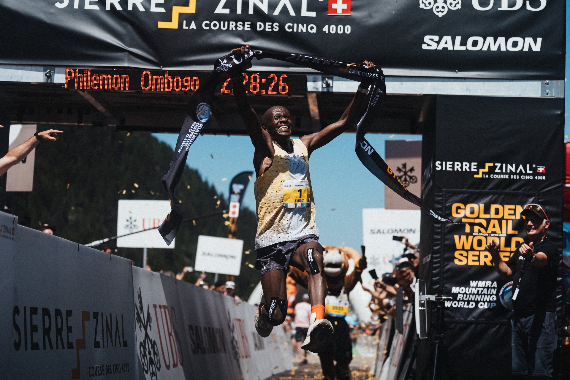 Philemon Kiriago Vence Desafio na Sierre-Zinal