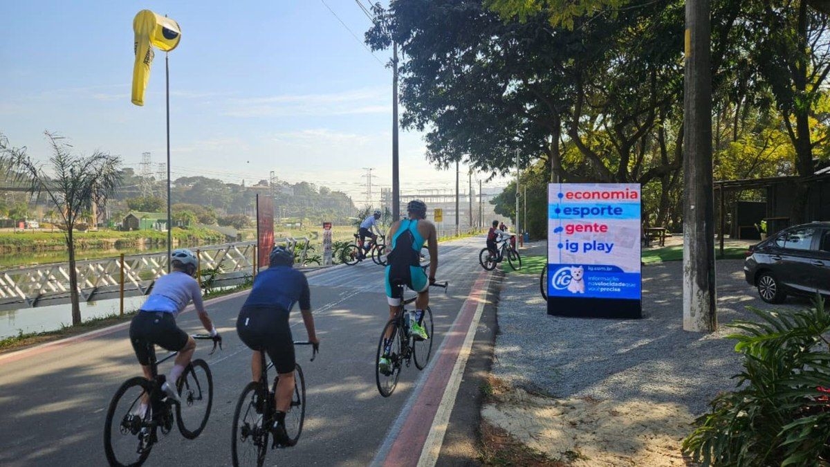 iG inova com estratégia de marca na Ciclovia Rio Pinheiros