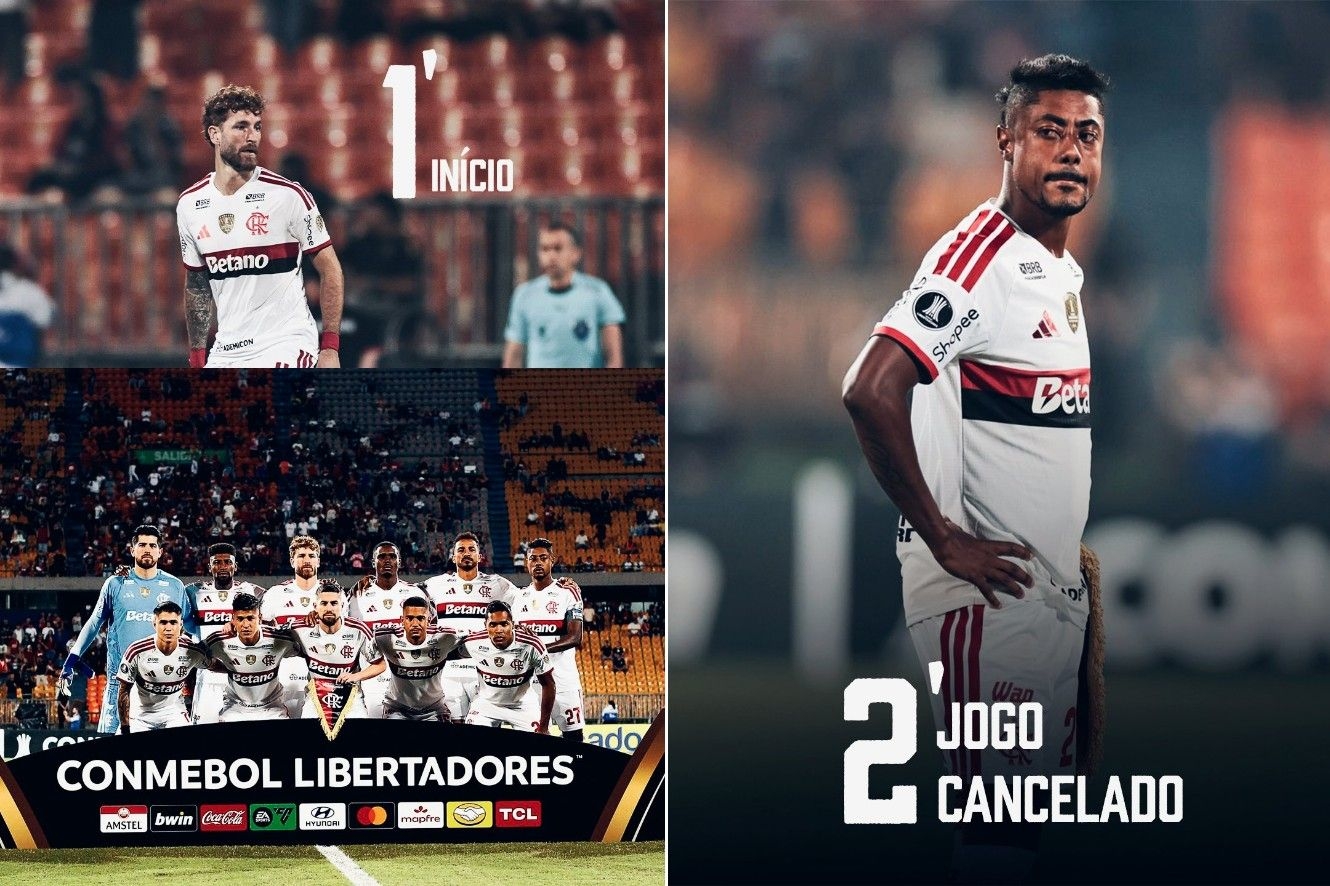 Flamengo brinca com cancelamento de jogo contra Medellín