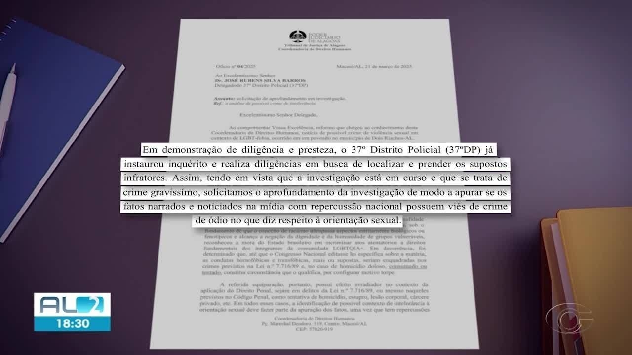 Polícia prende suspeito de estupro em Dois Riachos, AL