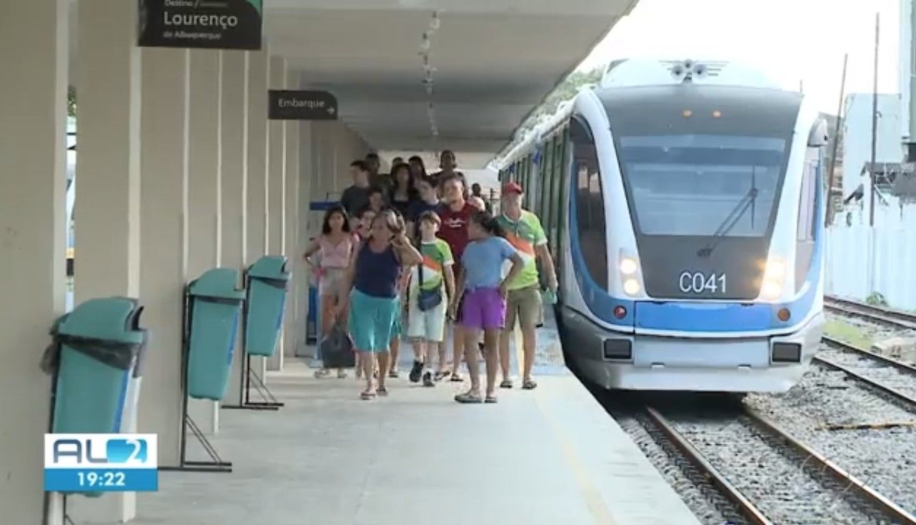 Nova grade horária do VLT em Maceió a partir do dia 4