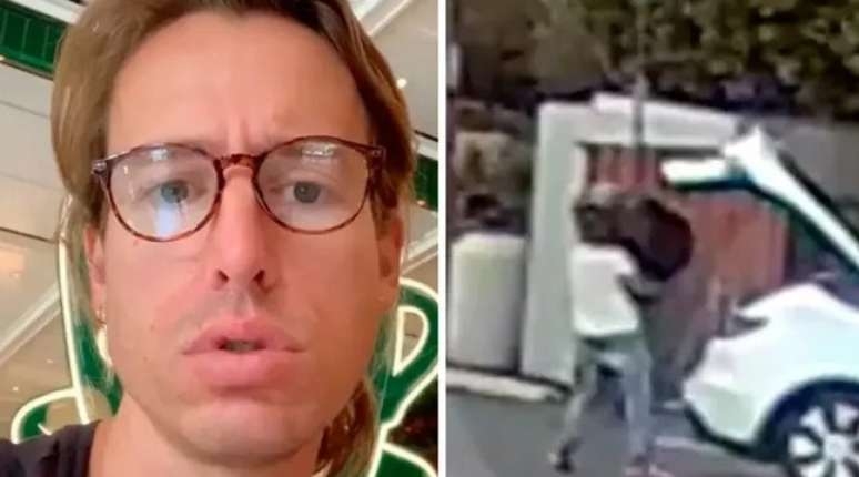 Filho de chefão de Hollywood aparece em vídeo jogando suposto corpo de mulher no lixo