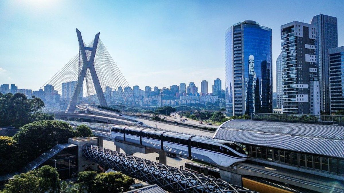 Linha 17-Ouro do metrô de SP opera sem custo até setembro