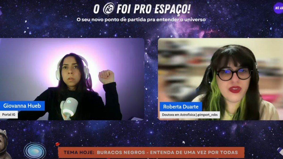Astrofísica Roberta Duarte fala sobre buracos negros