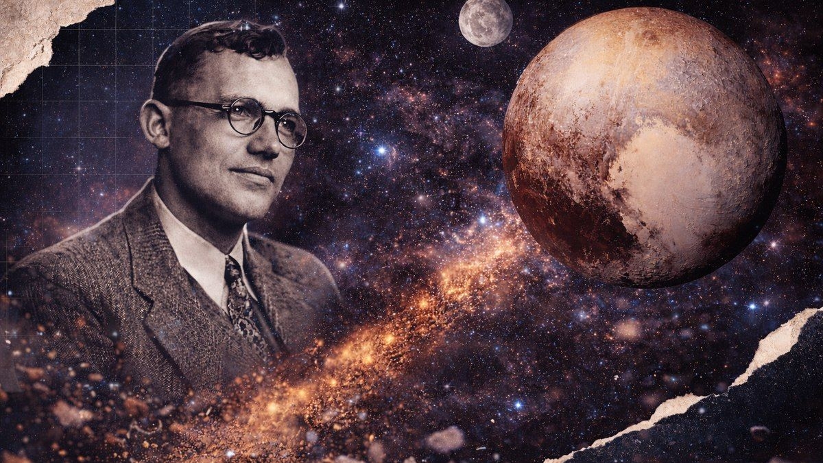 Clyde Tombaugh e suas cinzas levadas para Plutão