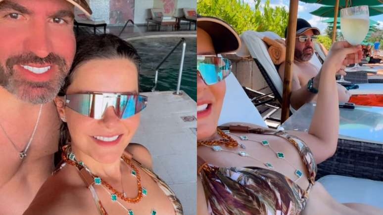 Após crise, Maraisa e Fernando Mocó fazem viagem romântica: 'Coisa séria'