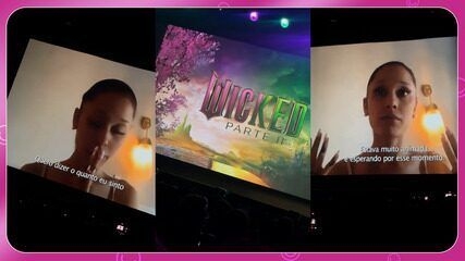 Ariana Grande brilha na estreia de Wicked em Paris