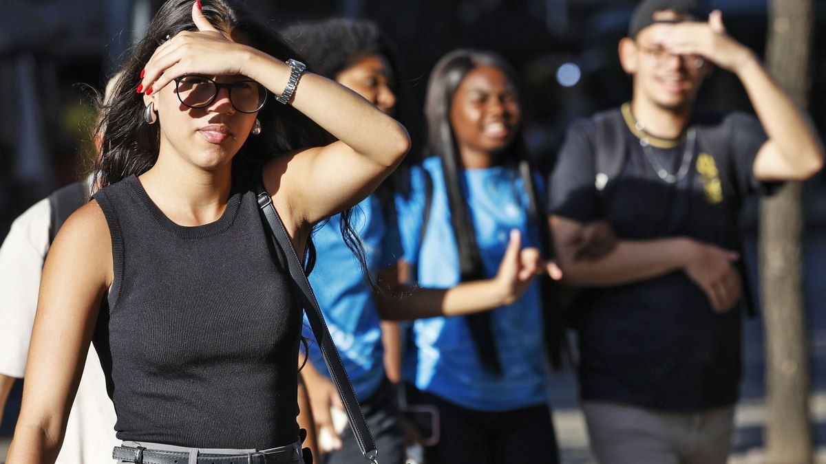 Calor extremo marca último fim de semana do inverno