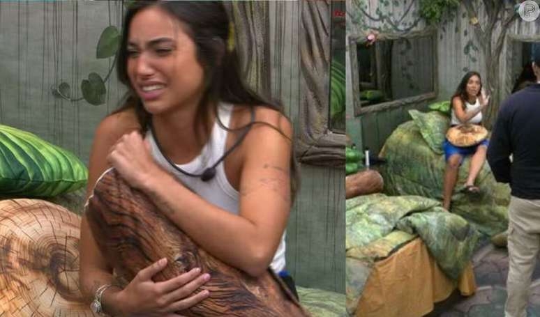'BBB 24': Coringou? Após eliminação de Pizane, Vanessa Lopes chora, cria teoria bizarra e discute com MC Bin Laden