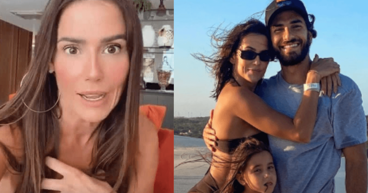Deborah Secco revela relação com ex-marido e filha