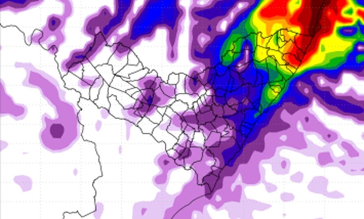 Defesa Civil alerta para chuvas intensas em Alagoas