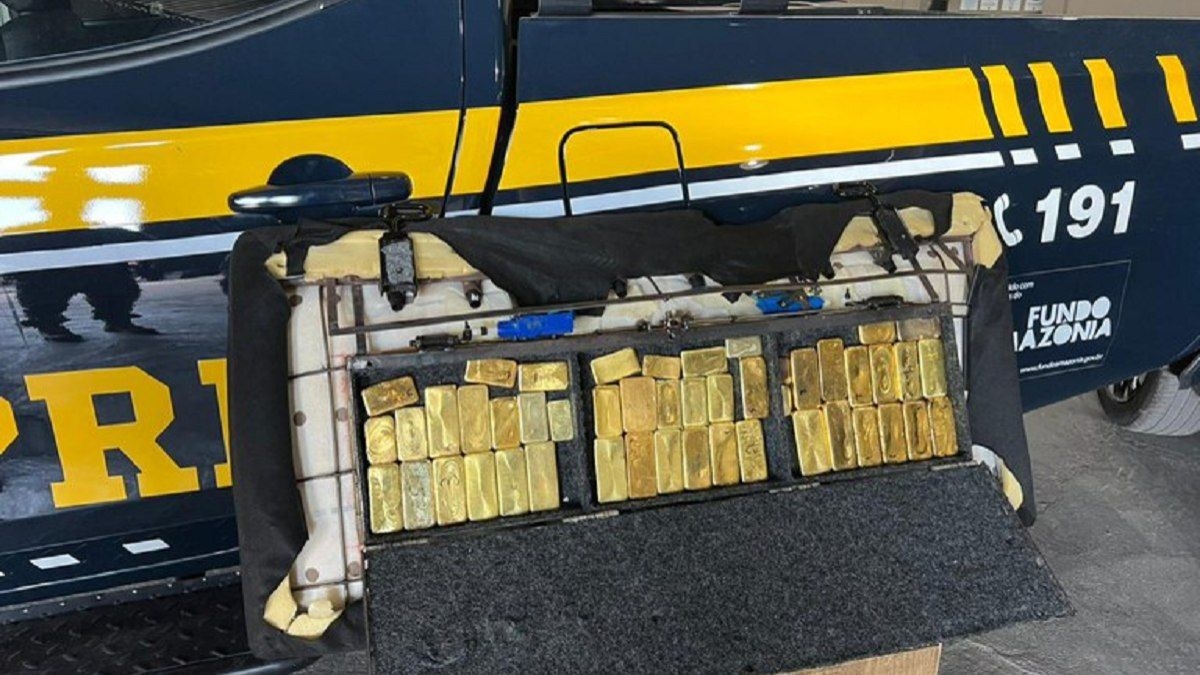 PRF faz apreensão histórica de ouro em Roraima