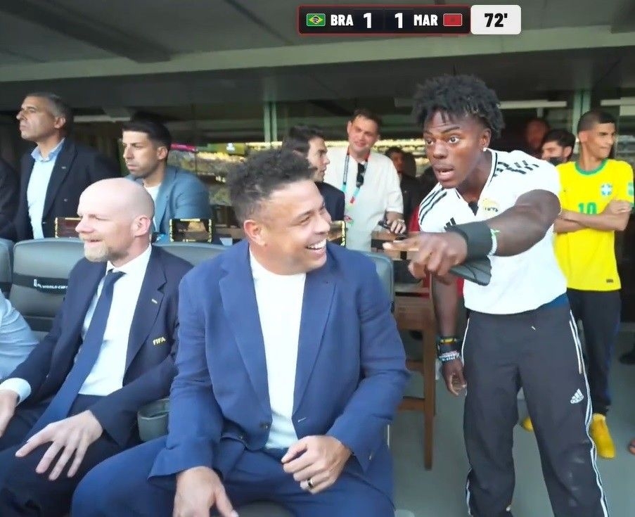 Speed viraliza na Copa e impressiona Ronaldo Fenômeno