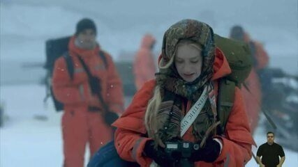 Lázaro Ramos e Leandra Leal Estrelam Antártida no Cinema