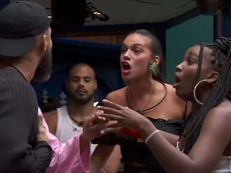 BBB | Alane, Leidy e Juninho tem discussão aos gritos após formação de Paredão