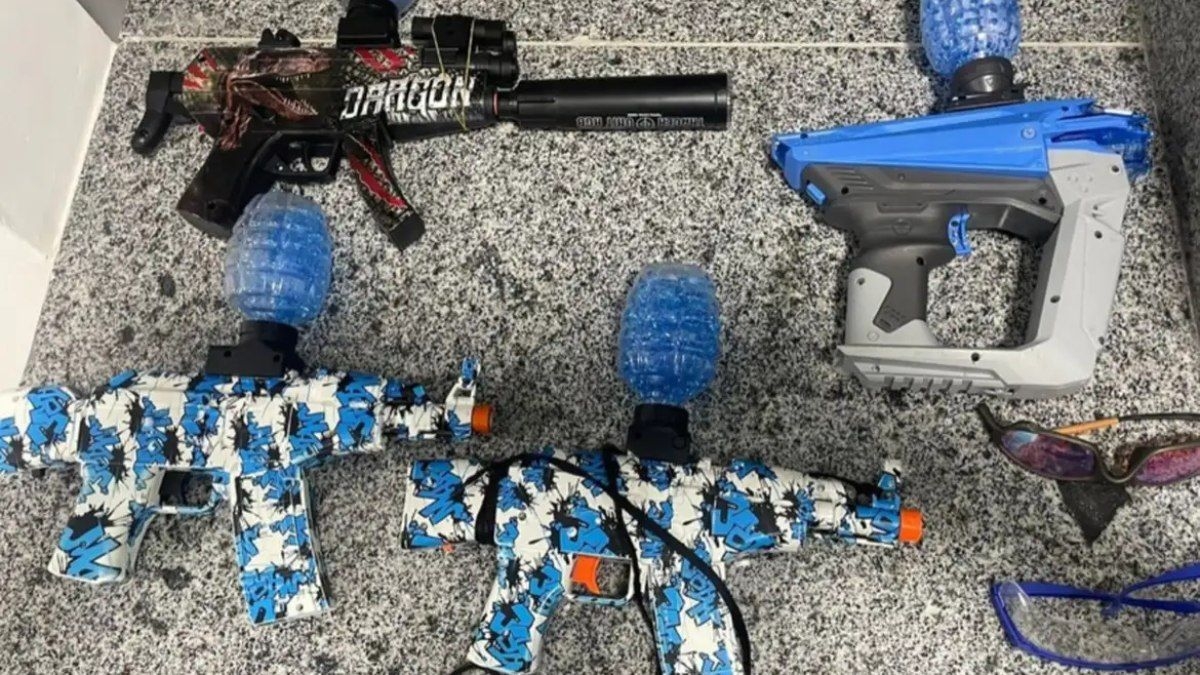 Proibição da venda de armas de bolinhas de gel no RJ