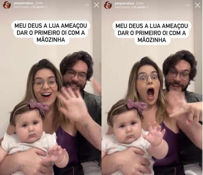 Viih Tube se surpreende com atitude inesperada da filha: 'Primeira vez'