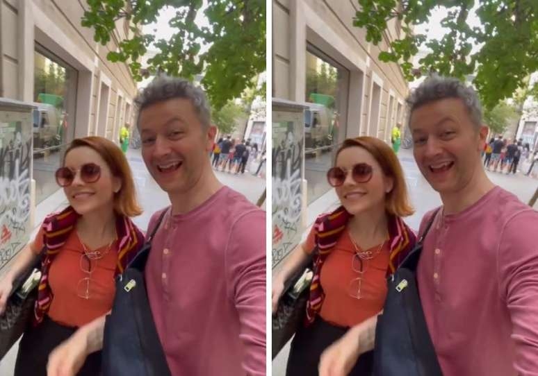 Sandy curte Disney com ex-marido após férias com atual namorado