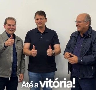 PRD e Solidariedade apoiam reeleição de Tarcísio em SP