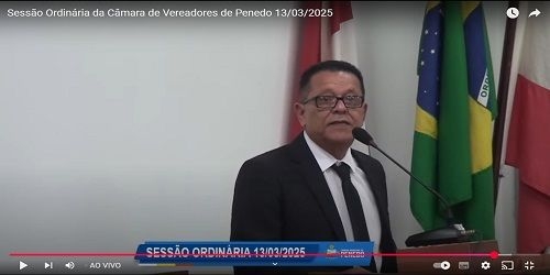 Vereador Jorge Alves da tribuna da CVP cobrou atenção à saúde mental da população