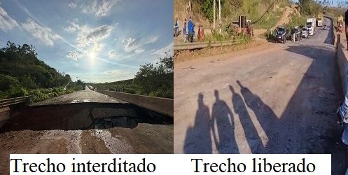 O quão é importante parcerias com políticos responsáveis. BR 101 liberada