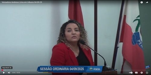 Na tribuna, Andresa Lima alerta para crescimento dos casos de suicídio
