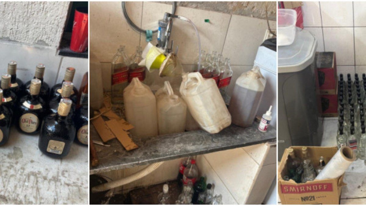 Polícia fecha fábrica clandestina de bebidas em BH