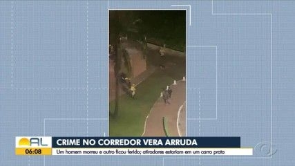 Homem morre e outro fica ferido em atentado em Maceió